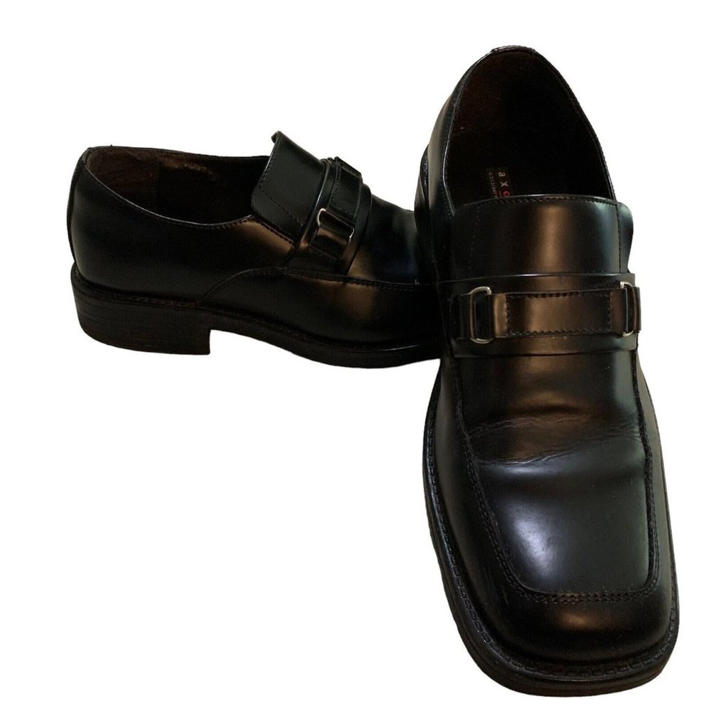 Axcess By Claiborne Bristol Black Dress Shoes Size 10.5